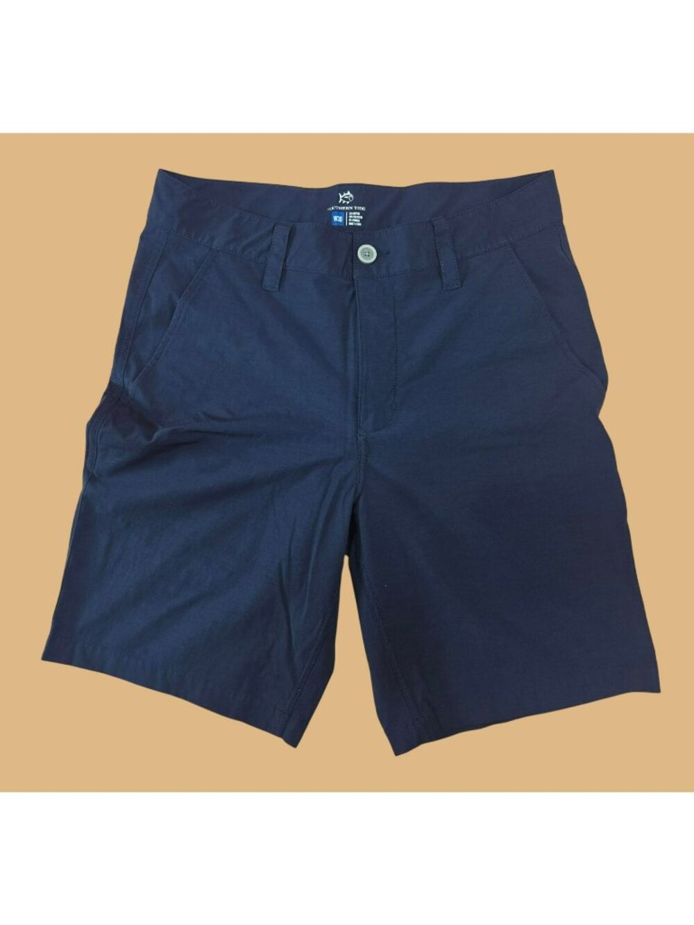 Southern Tide Mens Navy Blue Performance Shorts 30